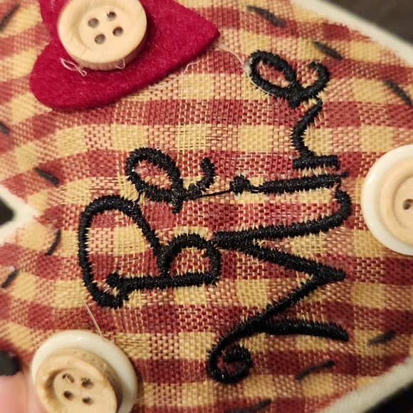 Valentines Day plush Hanging "Be Mine" - Picture 5 of 8